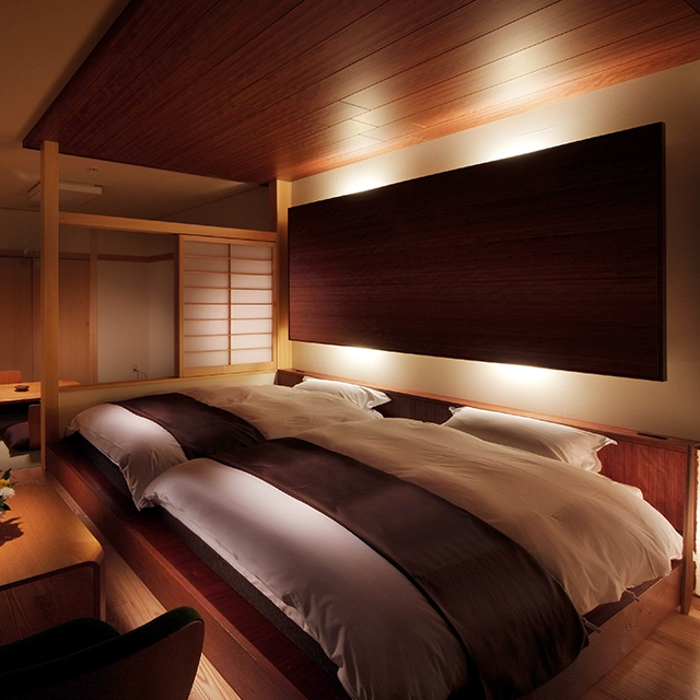 和モダン客室フロア